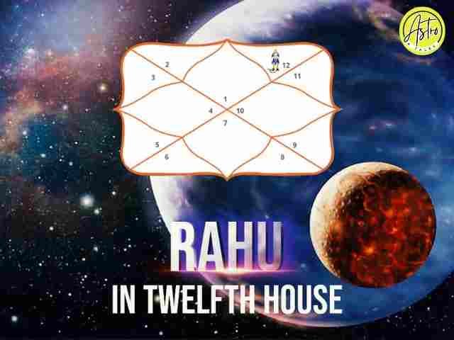 Rahu in Twelfth House of Kundli