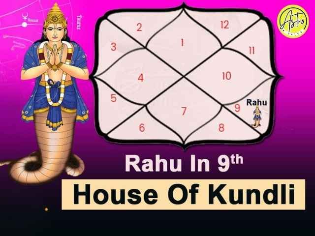 Rahu in Ninth House of Kundli