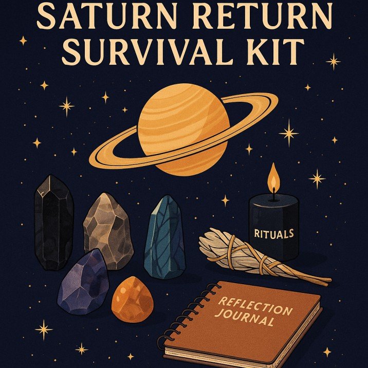 Your Saturn Return Survival Kit: Crystals, Rituals & Reflection Journals
