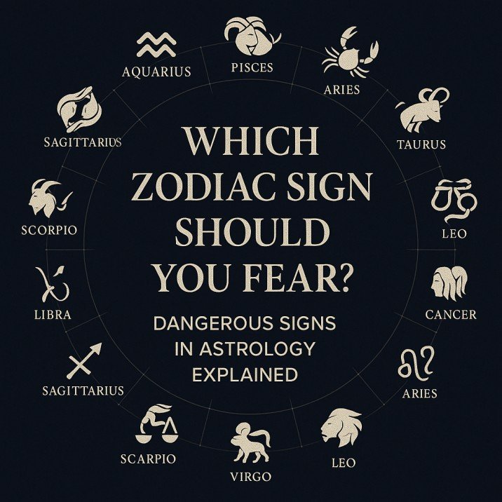 Which Zodiac Sign Should You Fear? | Dangerous Signs in Astrology Explained