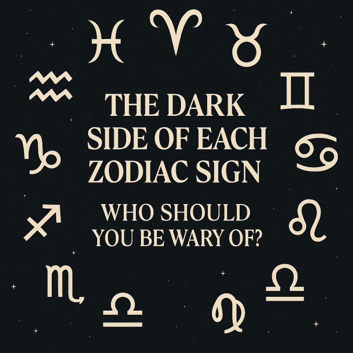 The Dark Side of Each Zodiac Sign: Who Should You Be Wary Of?