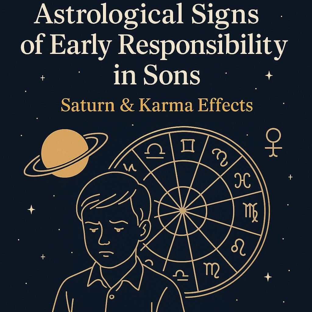 Why Some Sons Take Responsibility Early: Astrological Secrets Behind a Child’s Early Maturity